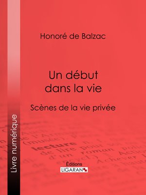 cover image of Un début dans la vie